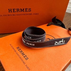 Hermes ribbon 25 inches